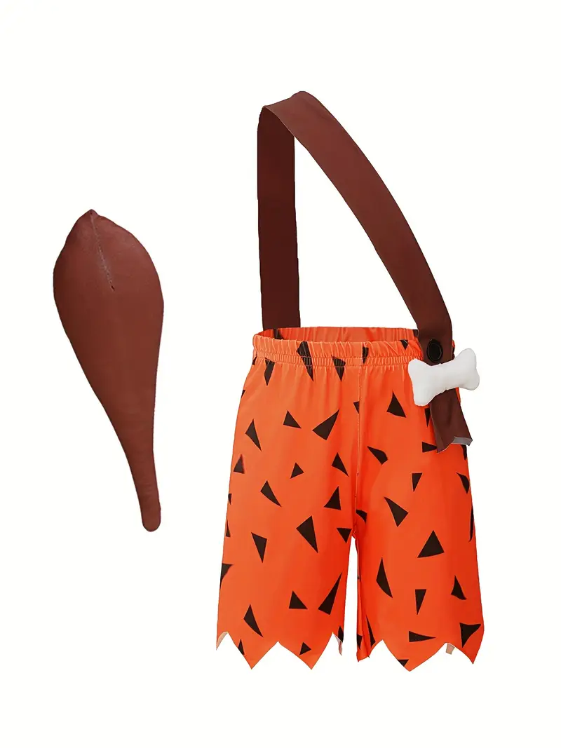 Disfraz Bamm-Bamm Niños Picapiedra con Accesorios Halloween