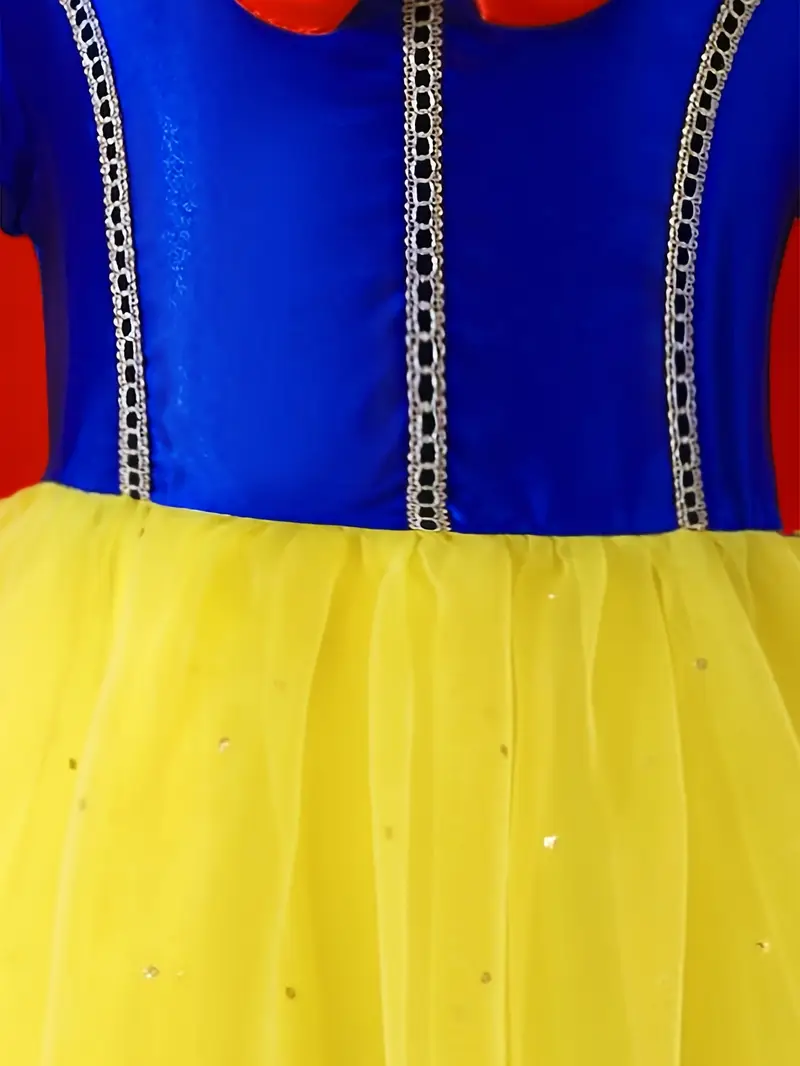 Disfraz de Blanca Nieves para Niñas con Accesorios miniatura 3