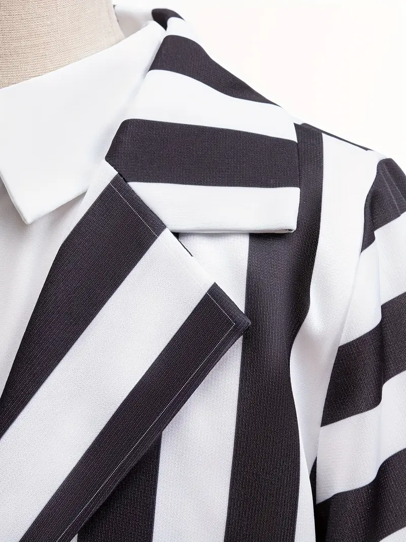 Disfraz Completo de Beetlejuice para Adultos – Traje y Máscara con Pelo Verde 🎃 miniatura 3