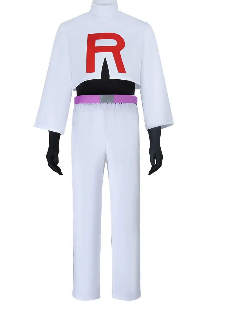 Disfraz de James del Equipo Rocket – Pokémon 🎯 | La Cueva del Terror miniatura 2