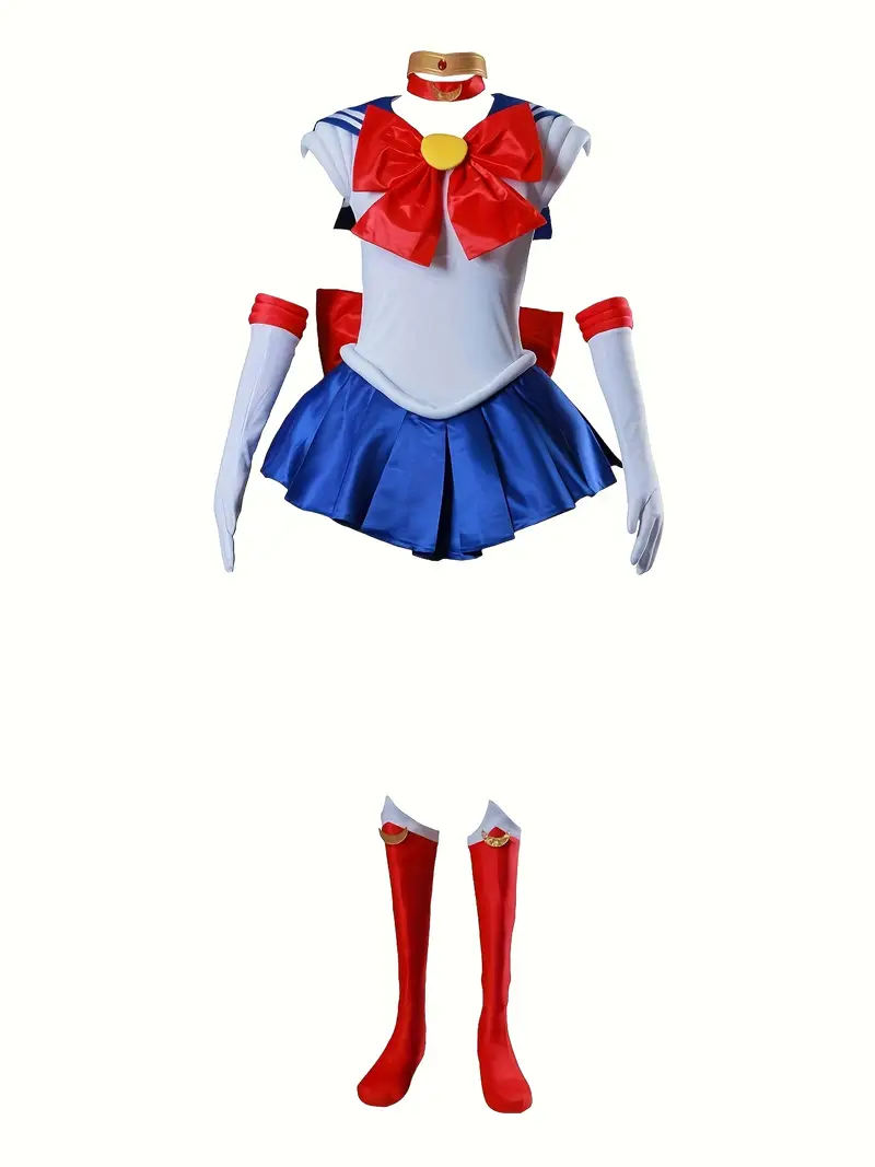 Disfraz de Sailor Moon para Mujer – Traje Completo de Marinera Mágica 💫 | La Cueva del Terror