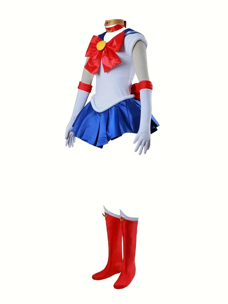 Disfraz de Sailor Moon para Mujer – Traje Completo de Marinera Mágica 💫 | La Cueva del Terror miniatura 2