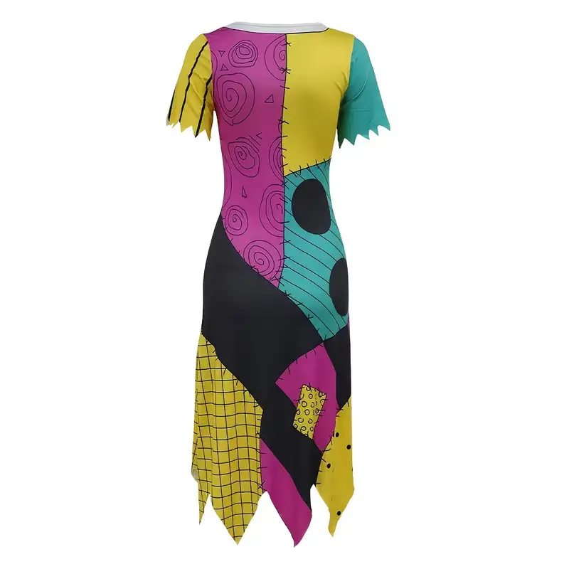 Disfraz Sally Mujer – El Extraño Mundo de Jack Vestido de Halloween miniatura 3