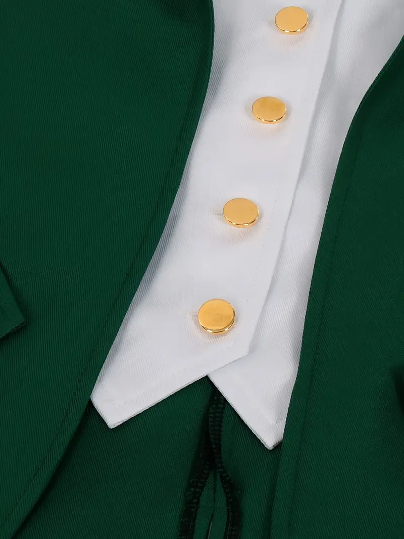 Disfraz Leprechaun Hombre – Traje Verde de San Patricio para Halloween miniatura 3
