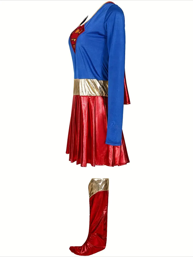 Disfraz de Supergirl para Mujer – Oficial DC Comics | La Cueva del Terror miniatura 2