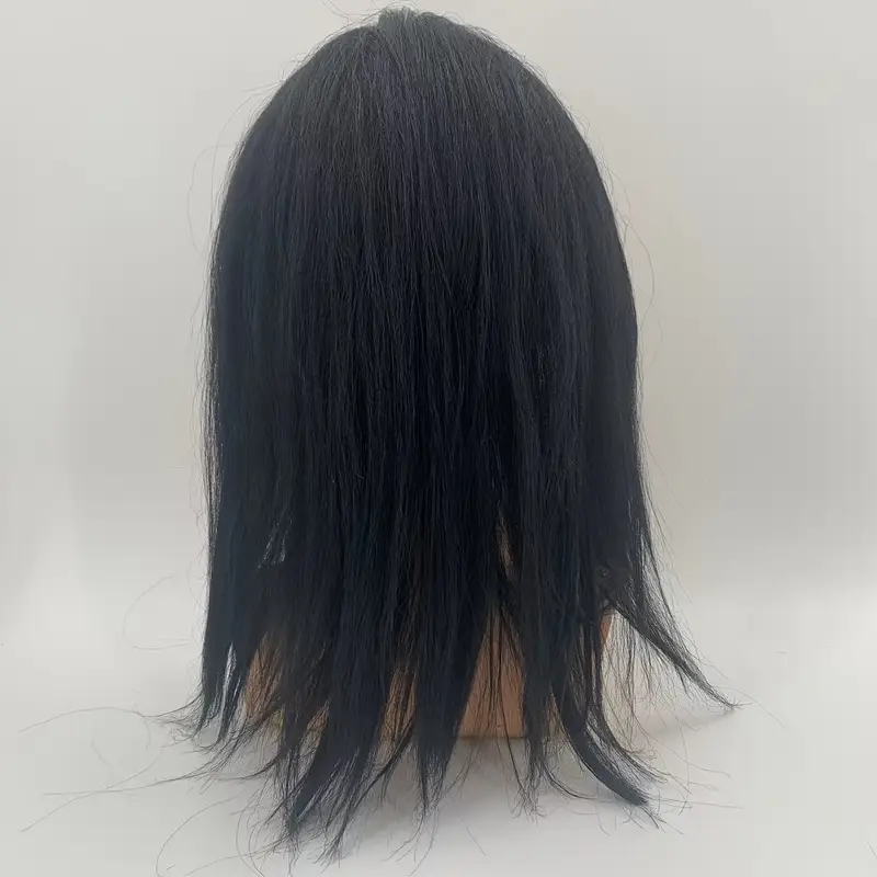 Máscara Momo – Disfraz de Terror con Cabello Largo miniatura 3