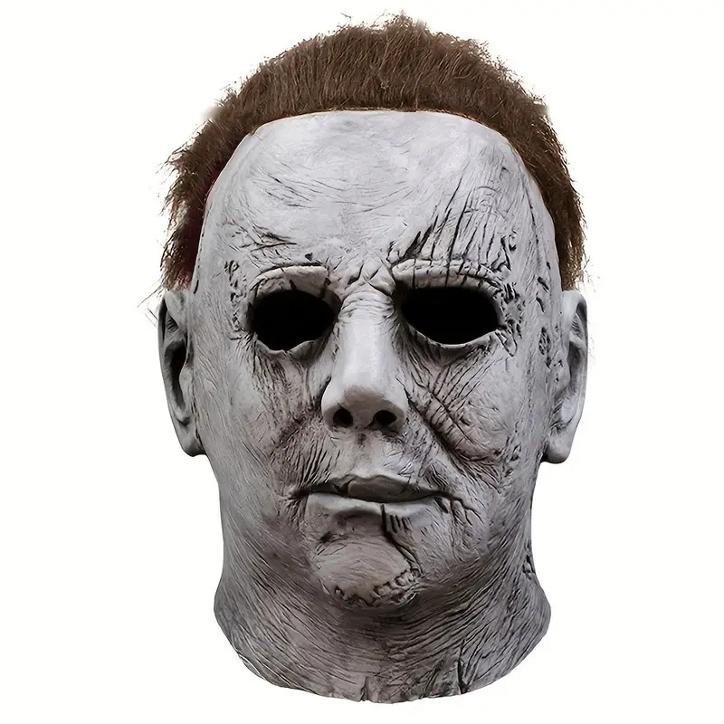 Máscara Michael Myers – Halloween, Disfraz de Terror para Adultos