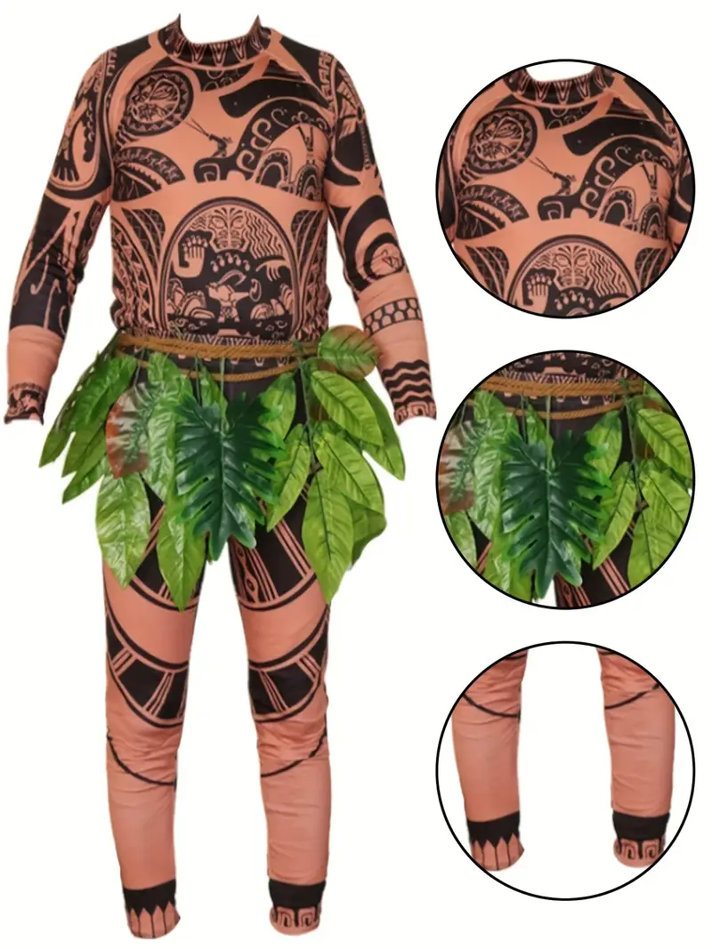 Disfraz de Maui (Niños) – Moana miniatura 2