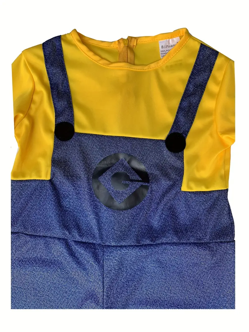 Disfraz de Minion para Niños – Completo con Gorro y Guantes miniatura 3