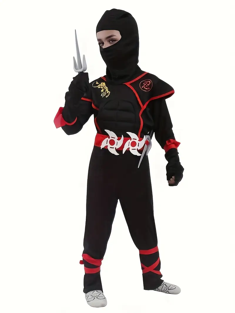 "Disfraz Estilo Ninja (Niños)" miniatura 2