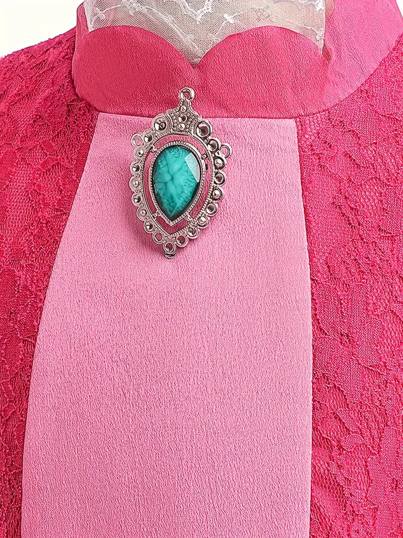 Disfraz de Princesa Peach Niña con Accesorios miniatura 3