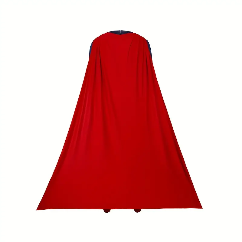 Disfraz Superman Hombre de Acero – Adulto con Capa Roja miniatura 3